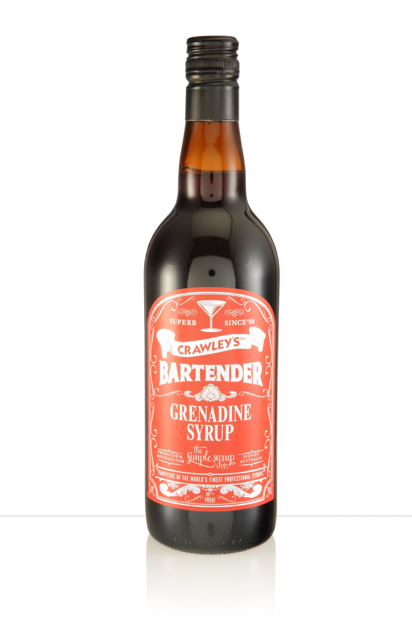 Crawley's Grenadine Syrup 750ml 0%