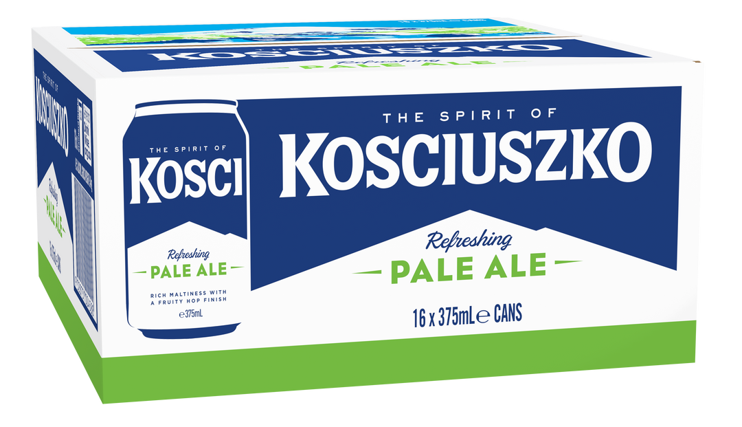 Kosciuzko Pale Ale Cans