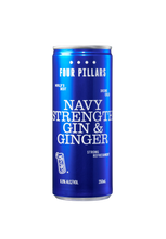 Four Pillars Navy Strength Gin and Ginger
