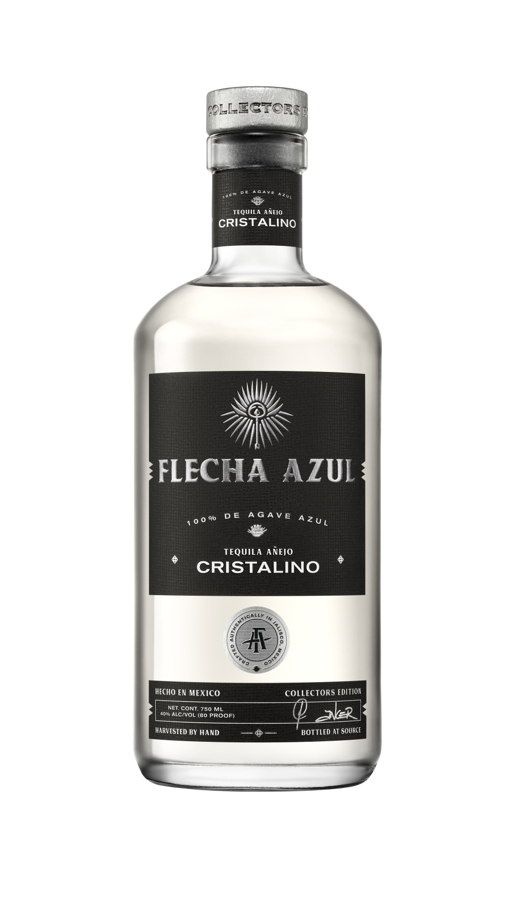 Flecha Azul Cristalino Tequila 750ml 40%