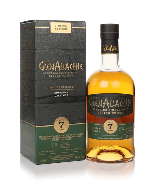 GlenAllachie 7YR Hungarian Virgin Oak Whisky 700ml 48%