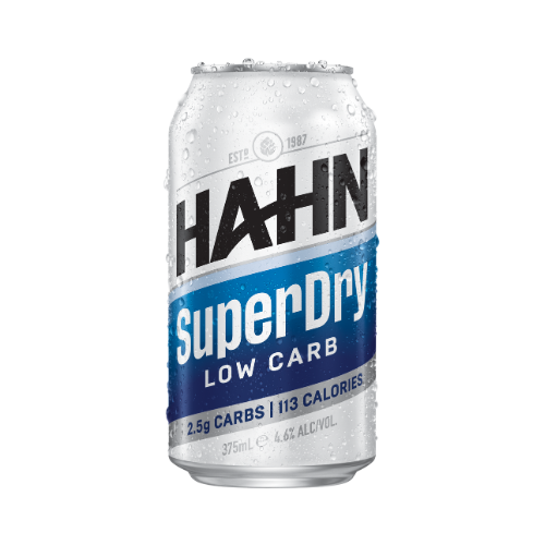 Hahn Super Dry Cans