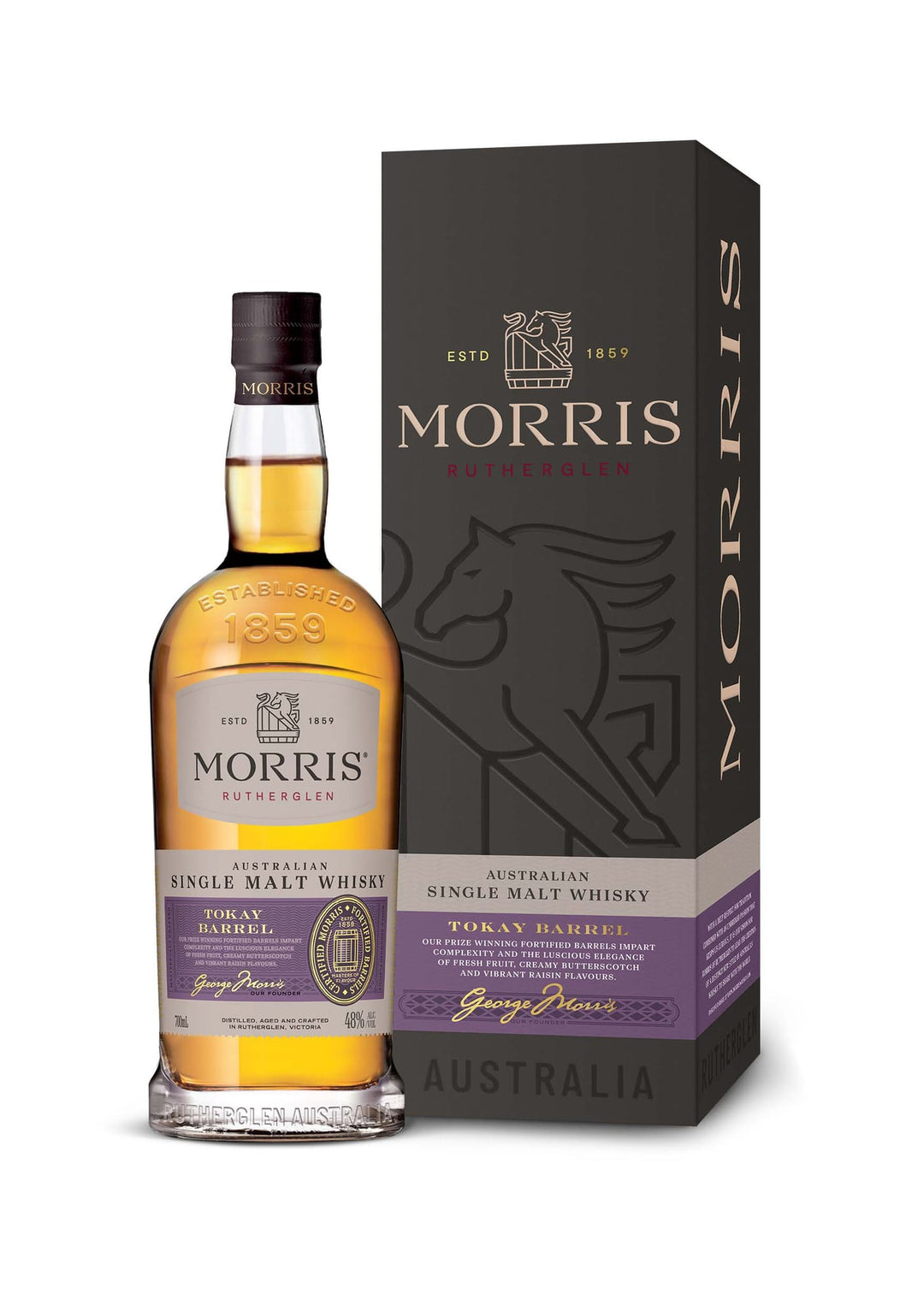 Morris Tokay Barrel Whisky 700ml 48%